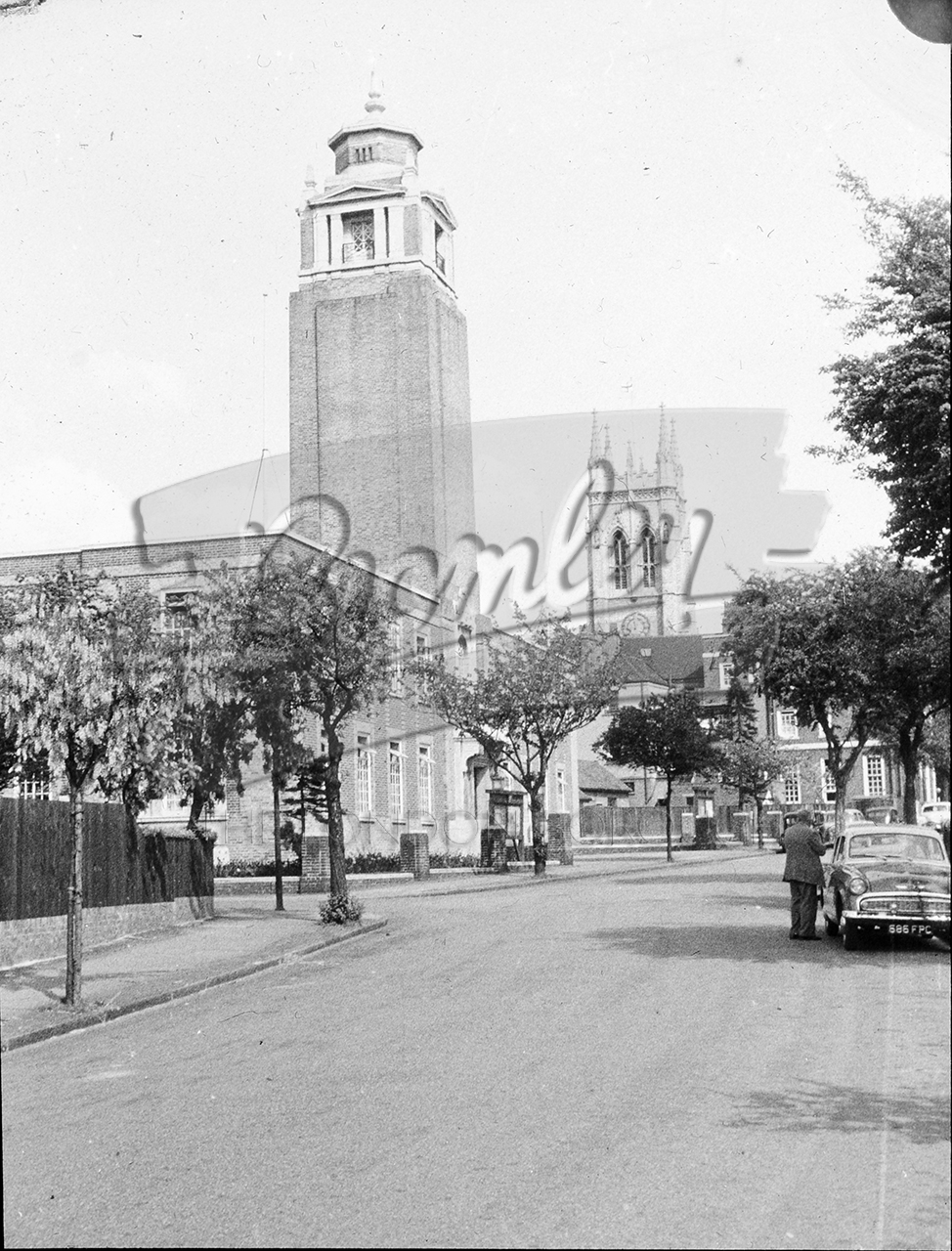 PHLS_0971 Beckenham Town Hall, Beckenham 1950 Bromley Borough Photos