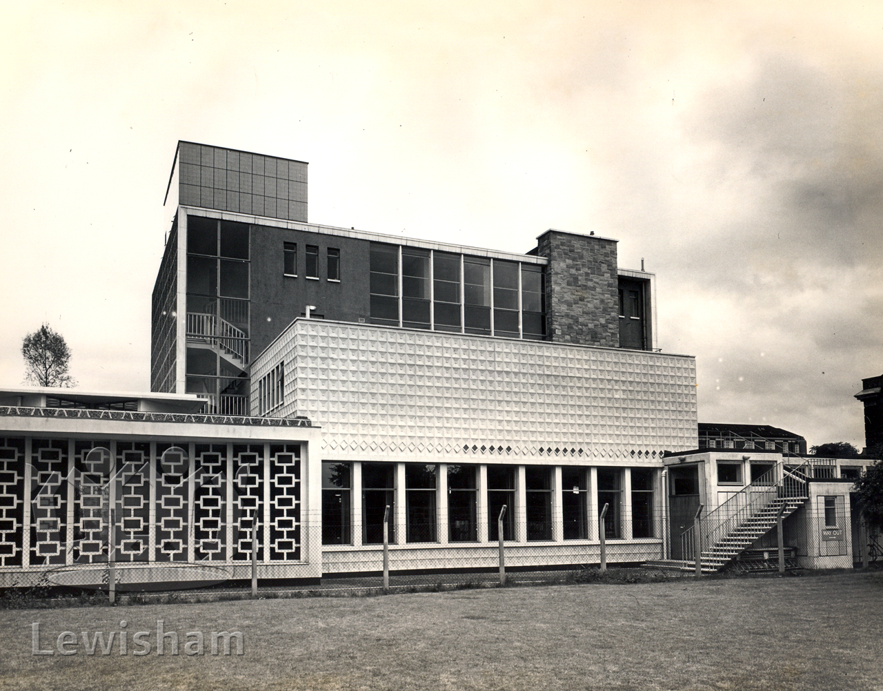Bromley Road Library Rear Exterior Lewisham Borough PhotosLewisham