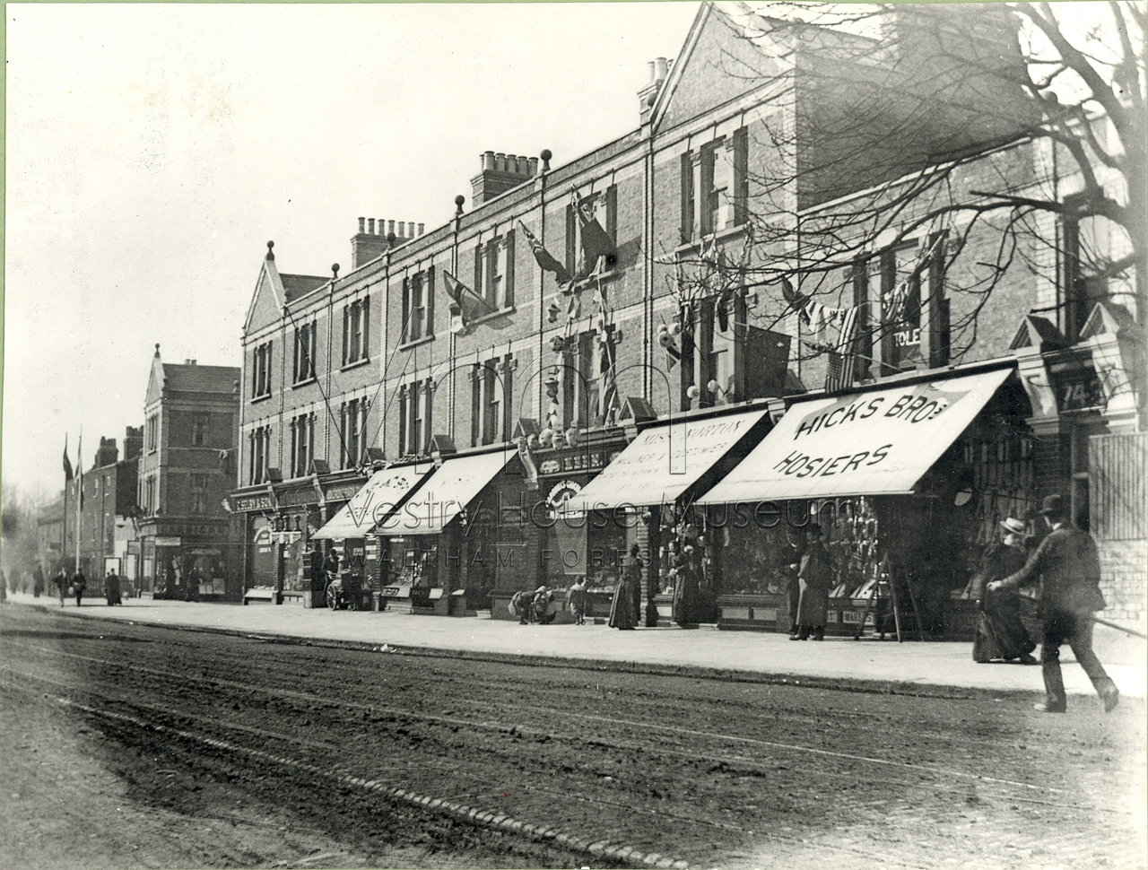 High Road, Leytonstone from Harrington Road to Vernon Road Waltham Forest Borough