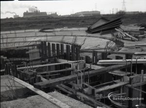 Dagenham Sewage Works Reconstruction IV, showing circular arena,1965