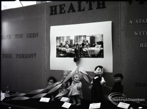 Dagenham Town Show 1965, showing the Health Education centrepiece, 1965