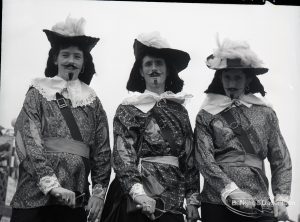 Dagenham Town Show 1965, showing the Three Musketeers, 1965