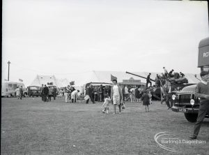 Dagenham Town Show 1965, showing view from the perimeter, 1965