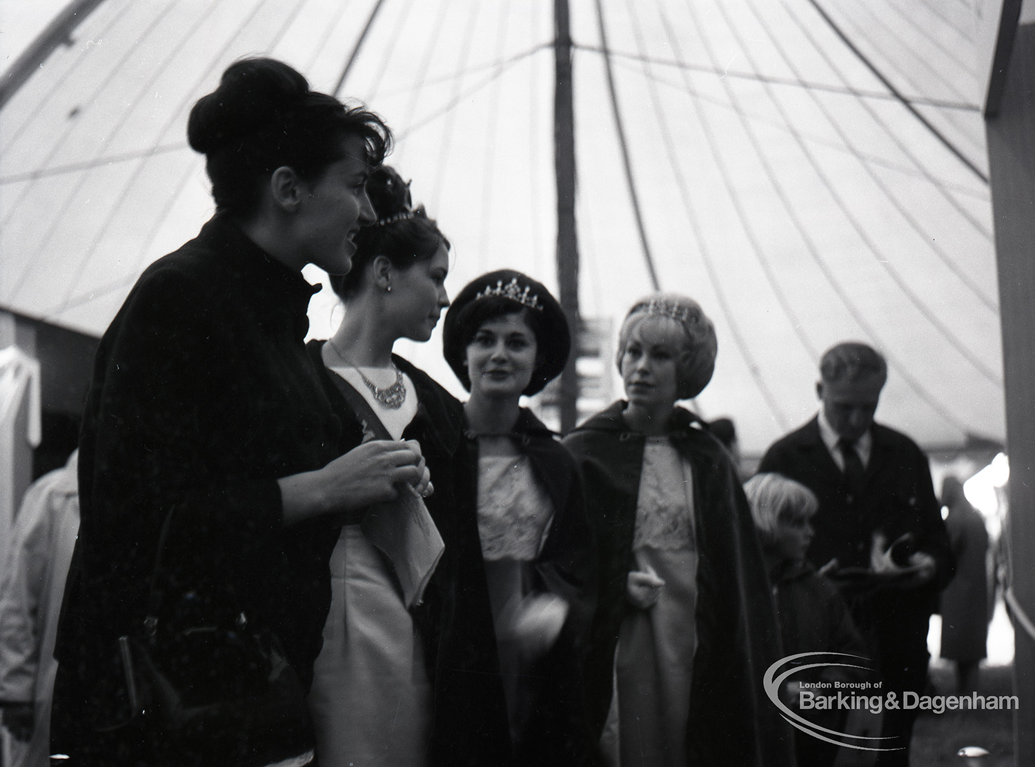 Dagenham Town Show 1965, showing Dagenham Town Show Carnival Queen and ...