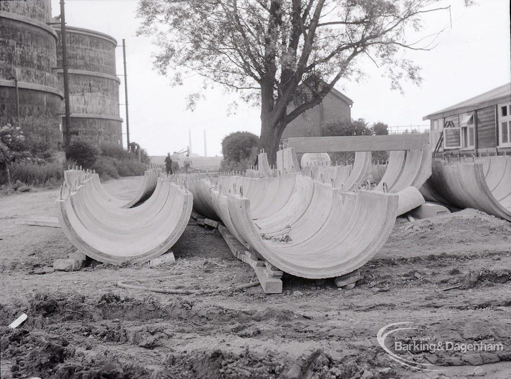 Riverside Sewage Works Reconstruction VI, 1965