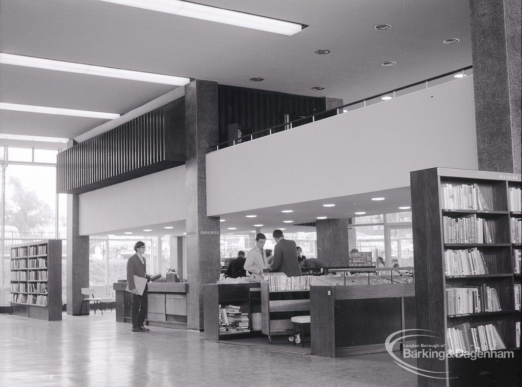 Havering Libraries, showing Central Library, Romford, 1965