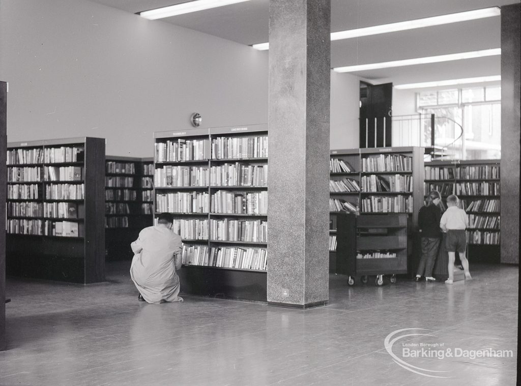 Havering Libraries, showing Central Library, Romford, 1965