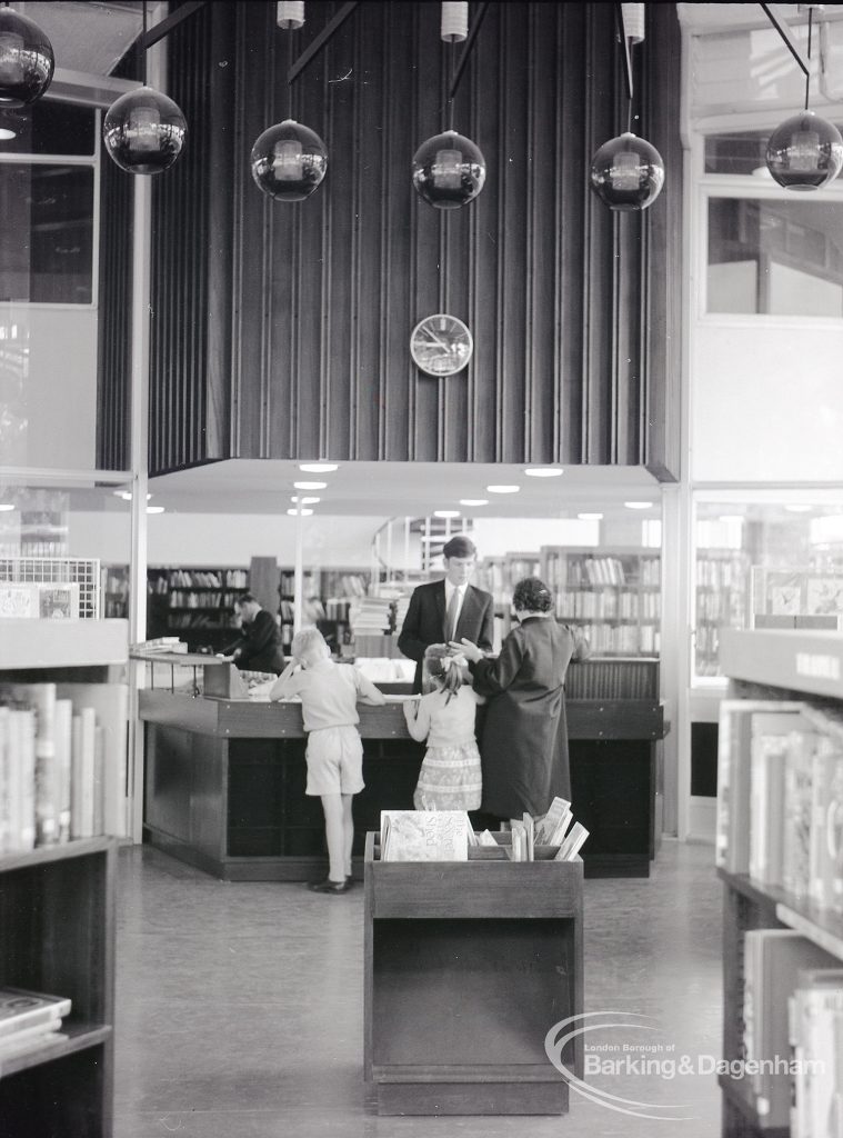 Havering Libraries, showing Central Library, Romford, 1965