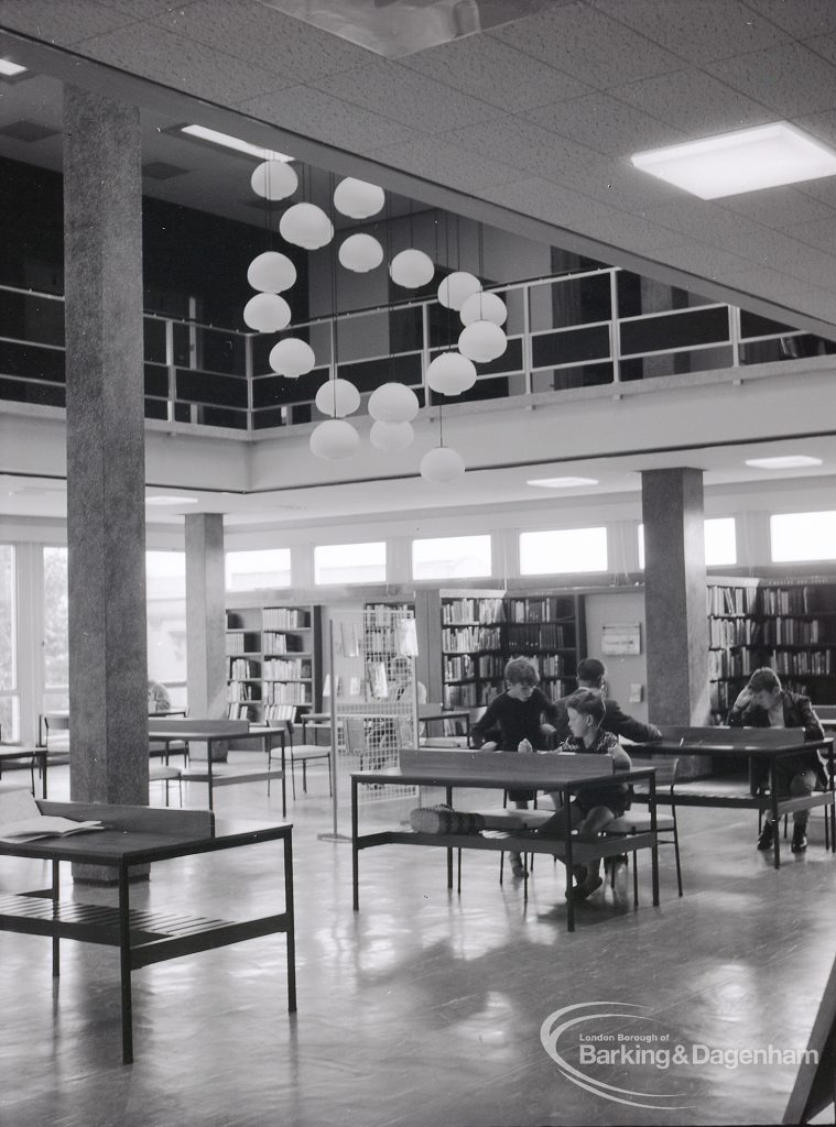 Havering Libraries, showing Central Library, Romford, 1965