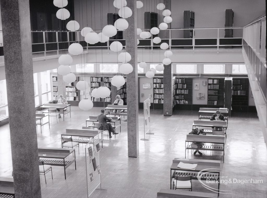 Havering Libraries, showing Central Library, Romford, 1965