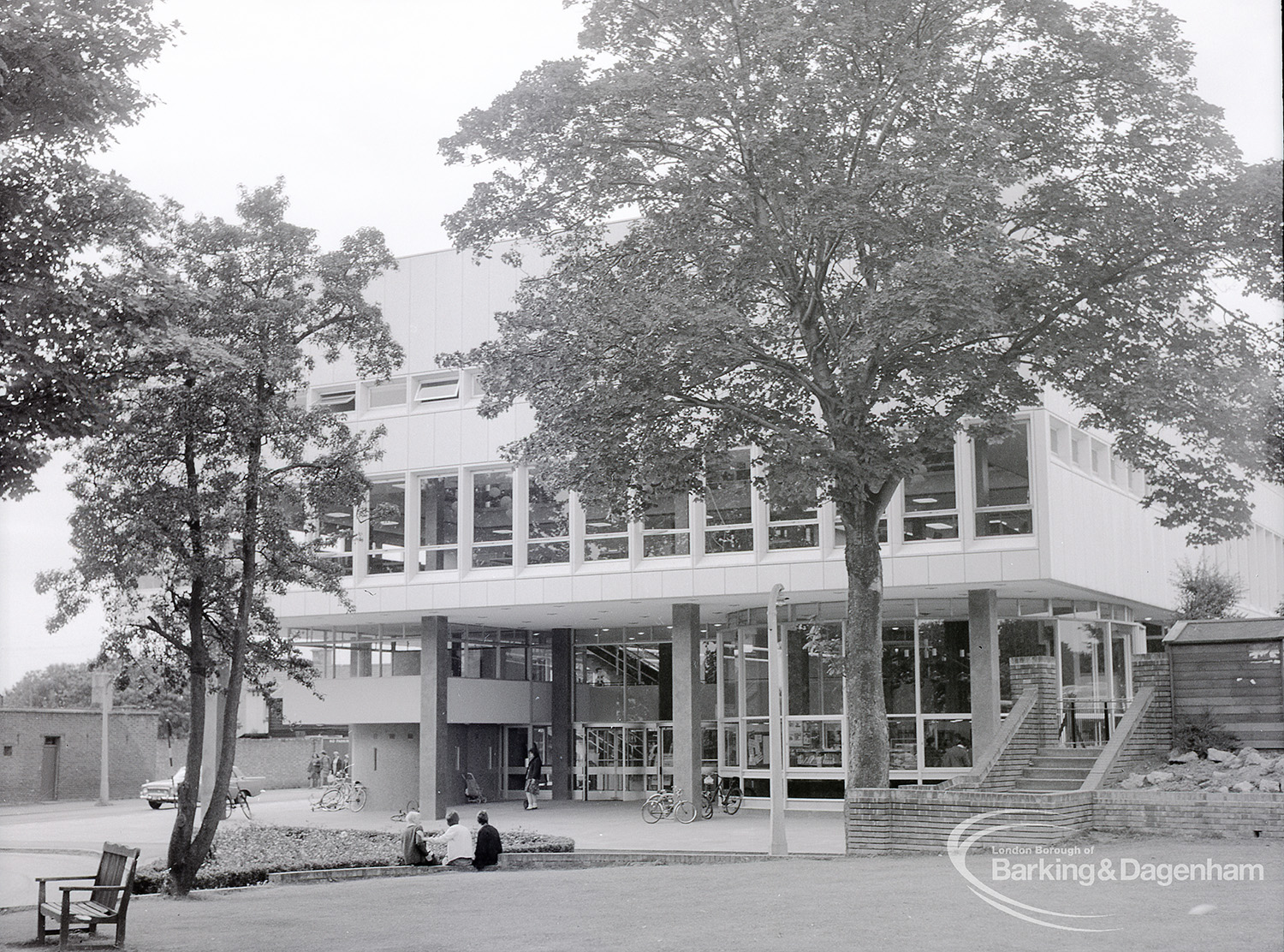 Havering Libraries, showing Central Library, Romford, 1965 Barking