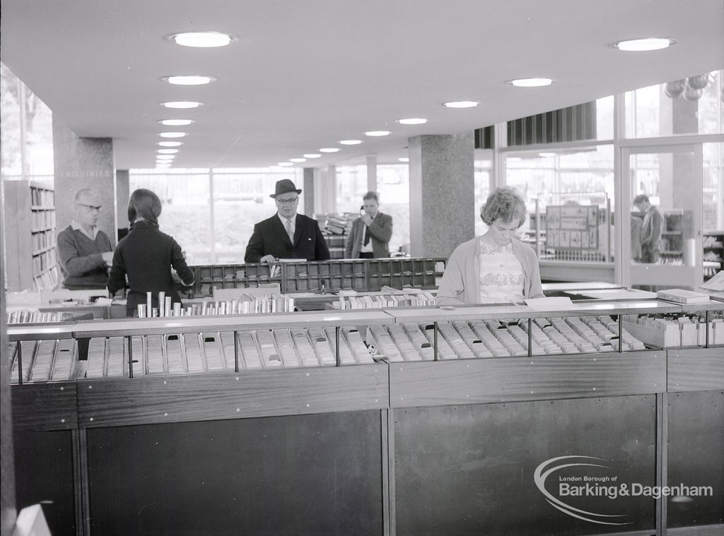 Havering Libraries, showing Central Library, Romford, 1965