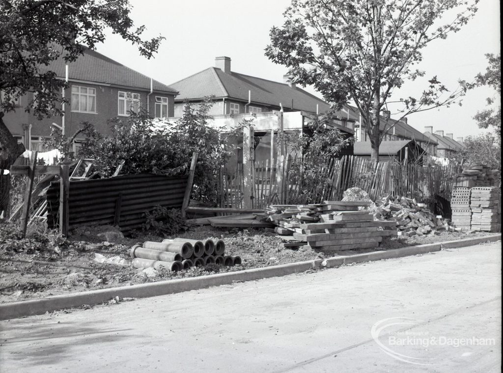 Housing Development on Temple Avenue, 1965