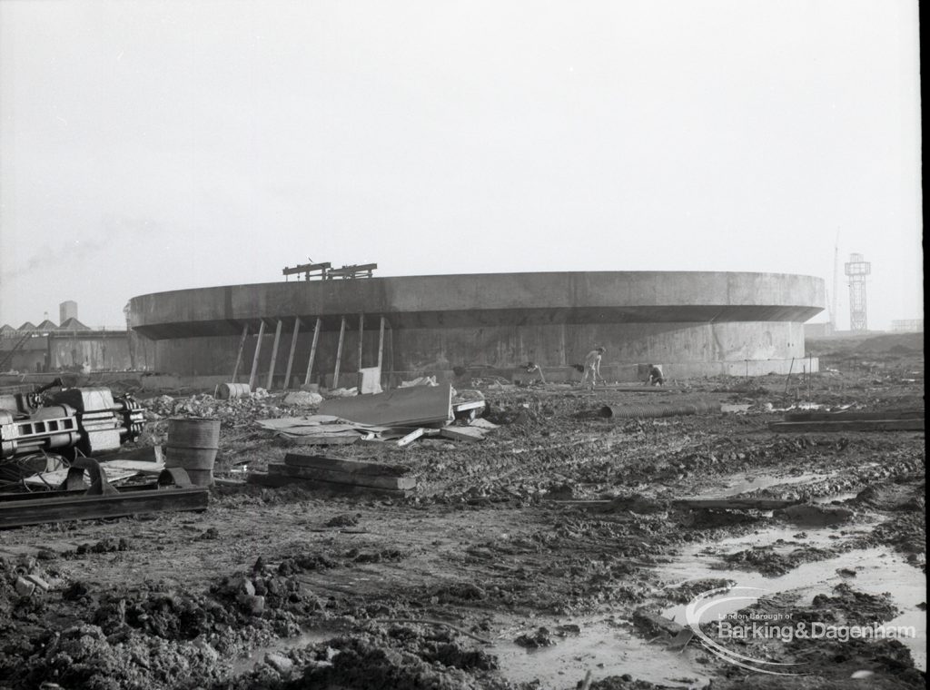 Riverside Sewage Works reconstruction VII, 1965