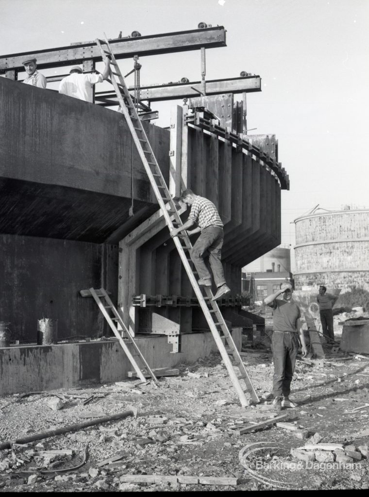 Riverside Sewage Works reconstruction VII, 1965