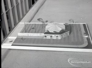 Architects Model of Swimming Pool at Faircross Special School, 1965