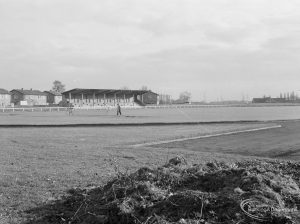 Church Elm Lane Housing development showing the view from the green, 1965