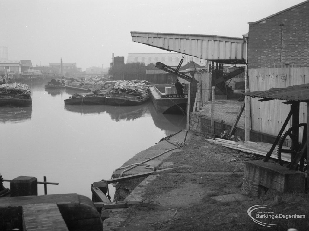Barking Creek, showing building with canopy, 1966