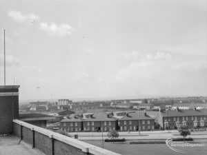 Becontree Heath showing the view from the Civic Centre, Dagenham of the south-south-east, 1966
