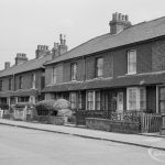 Old houses on Gascoigne site, Barking, 1966