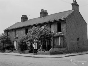 Old houses on Gascoigne site, Barking, 1966