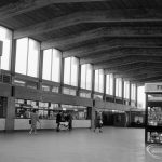 Railways, showing interior of Booking Hall at Barking Station, 1966