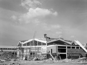 Faircross Special School, Barking, showing swimming pool under construction, 1966