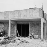 Riverside Sewage Works Reconstruction XI, showing corner of sewage conduit area, 1966