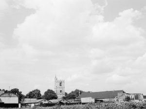 View of St. Margaret’s Parish Church, Barking, 1966