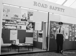 Dagenham Town Show 1966, showing Civic Service stand for Road Safety, 1966