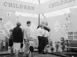 Dagenham Town Show 1966, showing Civic Service stand for Children, 1966