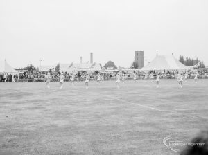 Dagenham Town Show 1966, showing display by the Barking Majorettes in the Arena, 1966
