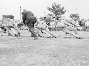 Dagenham Town Show 1966, showing the Tug-of-War contest, 1966