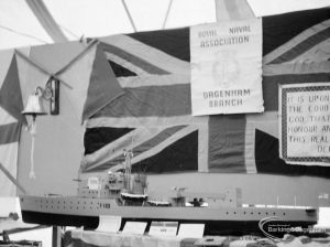 Dagenham Town Show 1966, showing the Royal Naval Association (Dagenham Branch) stand, 1966