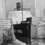 Dagenham Town Show 1966 at Central Park, showing naval exhibit on Youth Display, 1966