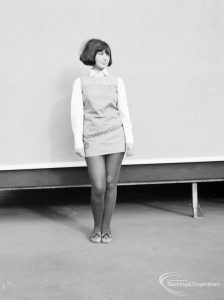 Gearies Girls School, Redbridge, showing performer in ‘As You Like It’ school play, 1966