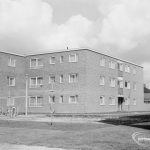 New three-storey housing in Gascoigne area, 1966