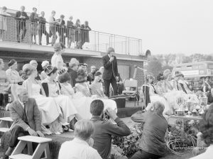 Barking Carnival, showing oblique view of the officials and VIPs, 1966
