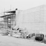 Riverside Sewage Works Extension XIII, showing the blind building in phase 2, on west edge of site, 1966