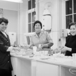 Further Education showing Domestic Science evening class at Eastbury Secondary School, Dawson Avenue, Barking, 1966