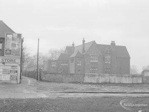 Barking Church of England School, later known as St. Margaret’s Church of England School, Back Lane, Barking, 1967
