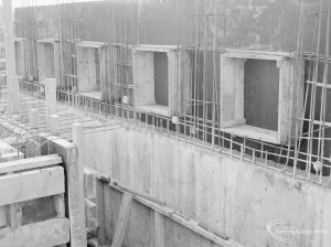 Sewage Works Reconstruction XVII (French’s contract), showing shuttering round square hatches, 1967