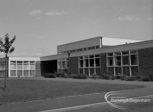 Faircross Special School, Barking, showing main school buildings, 1967
