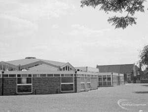 Faircross Special School, Barking, showing whole range of buildings looking south, 1967