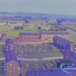 View from roof of Highview House, Hatch Grove, Chadwell Heath, 1967