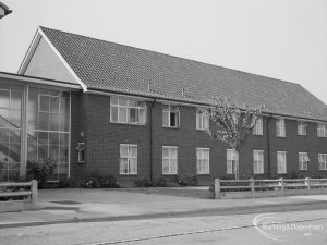 Old People’s Welfare, showing Park Old Folk’s Centre extension, Rectory Road, Dagenham, 1967