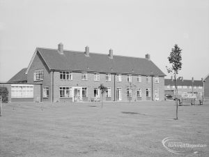 Old People’s Welfare, showing exterior of Mayesbrook Old People’s Home, Bevan Avenue, Barking, 1967