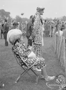 Barking Carnival 1967, showing Pearly King and Queen, 1967