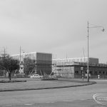 Housing development, showing building in Stour Road area at Becontree Heath, looking from north-east, 1967