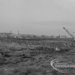 Sewage Works Reconstruction (Riverside Treatment Works) XX, showing clearing of Creekside land at Barking Creek outfall, 1967
